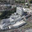 Oblique aerial view of Victoria Hospital, Kirkcaldy, looking ENE.