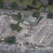 Oblique aerial view of the Derby Street CDA after demolition, looking WSW.