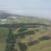 General oblique aerial view of Gullane and Murfield Golf Course, looking W.