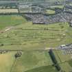 Oblique aerial view of Kelso Golf Course and Race Course, looking SE.