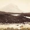 View of landscape.
Titled: 'Glen Sligichan, and Mar Cow, Skye, 1049, J.V.'