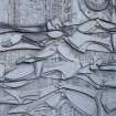 Stirling, Provost's Pool. Detail of Charles Anderson mural, vertical section.