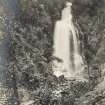 View of waterfall
Titled ' Dhivach Falls in flood'
PHOTOGRAPH ALBUM No.32: BALMACAAN ALBUM

