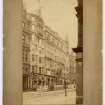 Photographic view, taken when nearing completion, annotated on reverse 'Mercantile Chambers, Bothwell Street, Glasgow, Jas. Salmon Architects'.