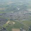 General oblique aerial view centred on the T in the Park festival at Balado, looking WSW.