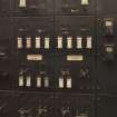 Ground floor, lighting panels no.1 and no.2