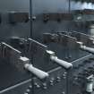 Ground floor, detail of switches on main control panel
