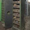 Ground floor, spares cabinet - reused plant cabinet