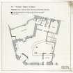 Plan showing additions and alterations.