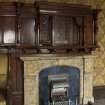 Ground floor, study,  fireplace with overmantle