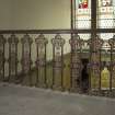 1st floor, landing, view of balustrade