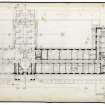 Ground floor plan.
Signed "Carr & Howard, Architects, Old Brompton Road, SW7. Drawing No.5. Jan. 1950."
Revised August 1952, November 1952 and February 1953