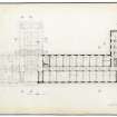 Second floor plan.
Signed "Carr & Howard, Architects, Old Brompton Road, SW7. Drawing No.7. Jan. 1950."
Revised November 1952 and February 1953