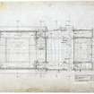 Council Chamber Block - Second floor, stage two
Signed "Carr & Howard, Architects, 14 Lynedoch Place, Edinburgh. Drawing No.343. Sept '53."
