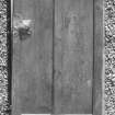 Framed and panelled door (DP00/146), 144×69cm. (Colin Martin)