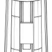 Reconstruction of a wooden lantern of the Duart Point type. (Colin Martin)