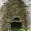 N draw-arch and stoke-hole of Kiln A. Scale 50 centimetres. (Colin Martin)