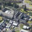 Oblique aerial view of Queen Victoria School, looking W.