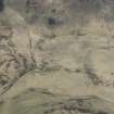 Oblique aerial view of Denmuirhill firing range, looking N.