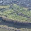 General oblique aerial view of Stirling Golf Course, the King's Park and the disused race course, looking SSE.