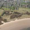 General oblique aerial view of the north side of Gullane, looking SSE.