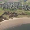 General oblique aerial view of Gullane, looking SSE.