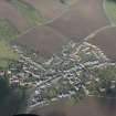 Oblique aerial view of Upper Largo, looking N.