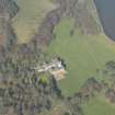Oblique aerial view of Dalmeny House, looking to the N.