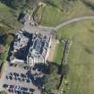 Oblique aerial view of Ratho Park Country House, looking to the NE.