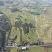 Oblique aerial view of Lothianburn and Swanston Golf Courses and Swanston Village, looking to the W.