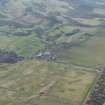 Oblique aerial view of Lothianburn and Swanston Golf Courses and Swanston Village, looking to the SW.