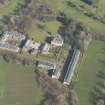 Oblique aerial view of Duddingston House Hotel, looking to the ENE.