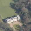 Oblique aerial view of Newhailes House, looking to the ENE.