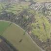 Oblique aerial view of Braehead Golf Course, looking to the NNW.