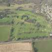 Oblique aerial view of Tillicoultry Golf Course, looking to the N.