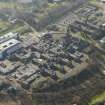 Oblique aerial view of of Stobhill General Hospital, looking to the SW.