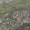 Oblique aerial view of of Stobhill General Hospital, looking to the NE.