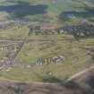 Oblique aerial view of Royal Troon Portland Golf Course and Royal Troon Old Golf Course, looking NE.