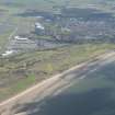 Oblique aerial view of Prestwick Golf Course, looking ESE.