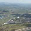 Oblique aerial view of Prestwick Golf Course and Prestwick Airport, looking NE.