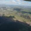 Oblique aerial view of Royal Troon Portland Golf Course and Royal Troon Old Golf Course, looking NE.