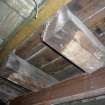 Truncated beam on ground floor