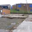 View of floors of demolished buildings to the W of Building 8