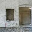 Door and alcove on the W wall of the ground floor