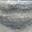 Section of pipe trench excavations to S of  Attenuation tank