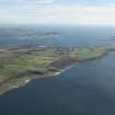 General oblique aerial view of Great Cumbrae Island and Millport Golf Course, looking to the SE.