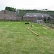 Area 2, Looking N Across Scheduled Area Towards
Farm Buildings, from watching brief at The Gymnasium, Huntingtower