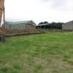 Area 2, S End: General View, Post-Excavation, from watching brief at The Gymnasium, Huntingtower