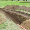 Area 2: Excavation of Soakaway Completed, from watching brief at The Gymnasium, Huntingtower