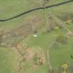 Oblique aerial view of Cameronian Scottish Rifles War Memorial, looking N.